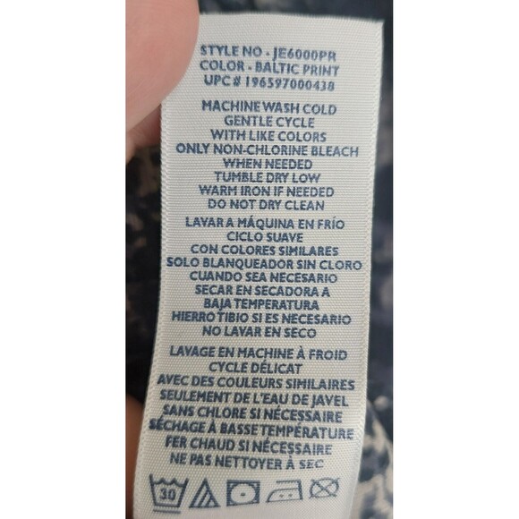 Joie Baltic Floral Print Sleeveless Mini Dress - Blue White - Size Medium NWOT - Picture 11 of 11